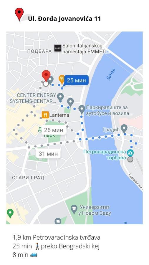 Soul Stan na dan Apartment Novi Sad Bagian luar foto